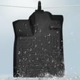 thumbnail image 5 of Uposao Set of 4 Floor Mats Black TPE Rubber Liner Compatible for 2016-2022 Honda Pilot 8 Passenger, 5 of 10