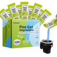 thumbnail image 1 of Gel para inodoro portátil CHTSJQW, 100 unidades, desodorizante, 1 of 6