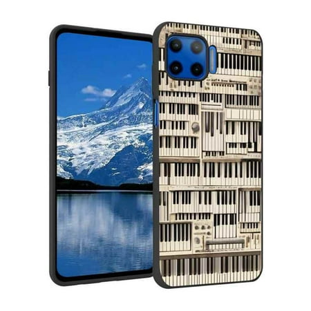Classic-piano-key-melodies-4 Phone Case, Degined for Moto G 5G Plus Case Men Women, Flexible Silicone Shockproof Case for Moto G 5G Plus