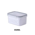 thumbnail image 2 of GFHFHITJ Baseball Cap Fruit Vegetable Storage Containers for Fridge Draining Fresh Containers Produce Storage Containers Large Organizer Bins with Lid & Colander, 2 of 4