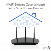NETGEAR - AX1800 WiFi 6 Router, 1.8Gbps (RAX10)