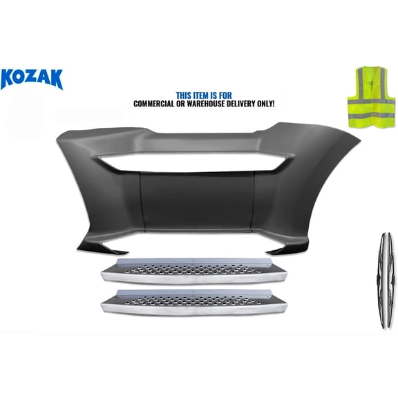Kozak Direct Fit Replacement Front Step Fairing Panel Right (Passenger Side) Compatible with T680 Semi Truck