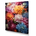 thumbnail image 2 of Designart "Curved Stems Of Graceful Mums" Mums Wall Art Prints, 2 of 7