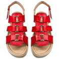 thumbnail image 4 of Sandalias Mujer Casuales Piel Vacuno de Broche Versatil para Playa Huarache Para Diario, 4 of 6