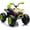 Green, variant on 24V 2-Seater Electric Ride-On ATV, 350W Four-Wheel Off-Road Quad with High/Low Speed, Removable Battery, Rear Hydraulic Suspension, 110 Lbs