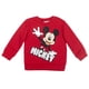 thumbnail image 2 of Conjunto de ropa Disney Mickey Mouse para niños pequeños, rojo/gris 5T, 2 of 8