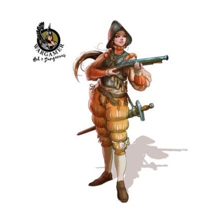 Wargamer Game Studio Francesca the Conquistador (28mm) New