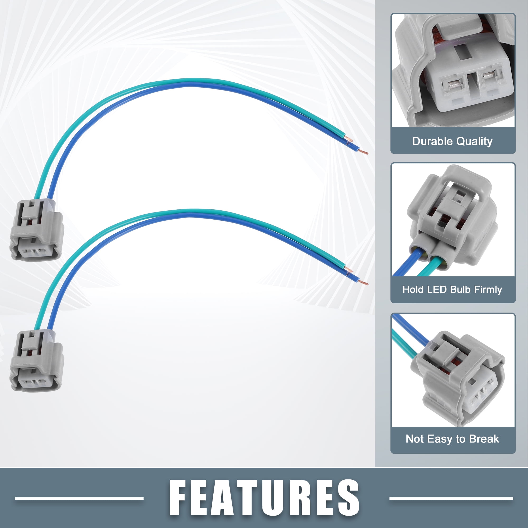 Unique Bargains Turn Light Signal Plug Connector Harness for Scion TC 2005-2016