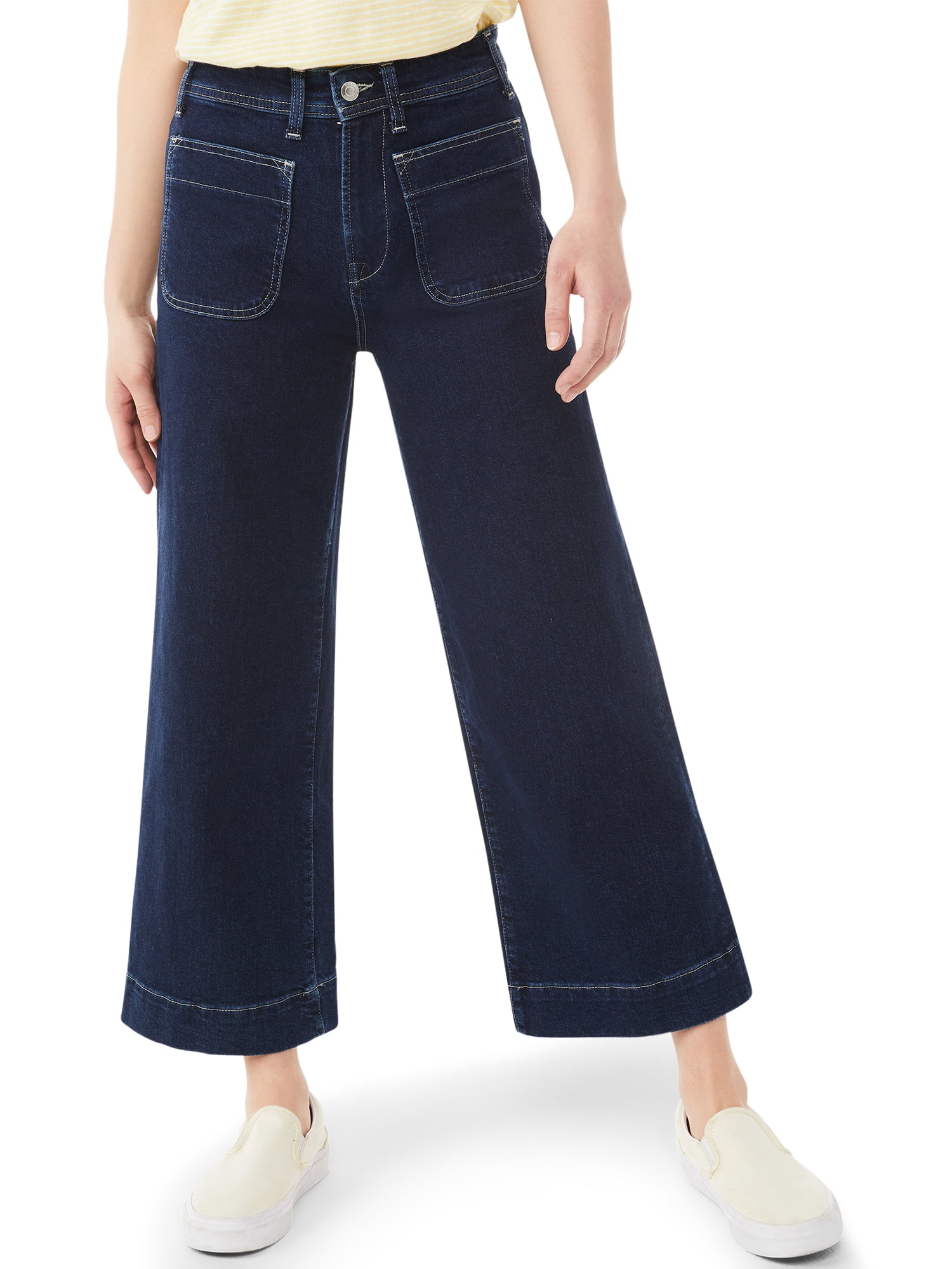 Free Assembly - Free Assembly Women's Retro Flare Jeans - Walmart.com ...