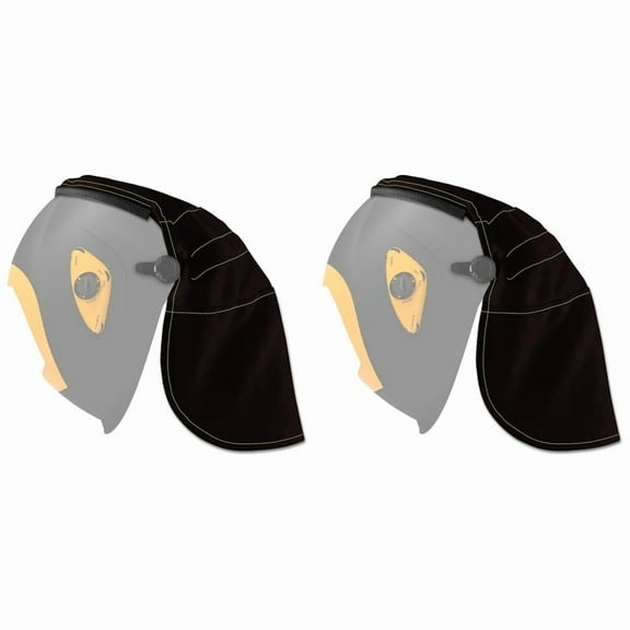 2X Welding Helmet Cover, Helmet Extended Cover,for Welding Helmets , Welder Hat Protective Caps for Women & Men A,2 x Welding Helmet Cover,Black