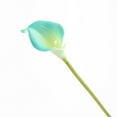 thumbnail image 3 of Calla Lily Bridal Wedding Bouquet Head Lataex Real Touch Flower Bouquets 20, Blue, 3 of 4