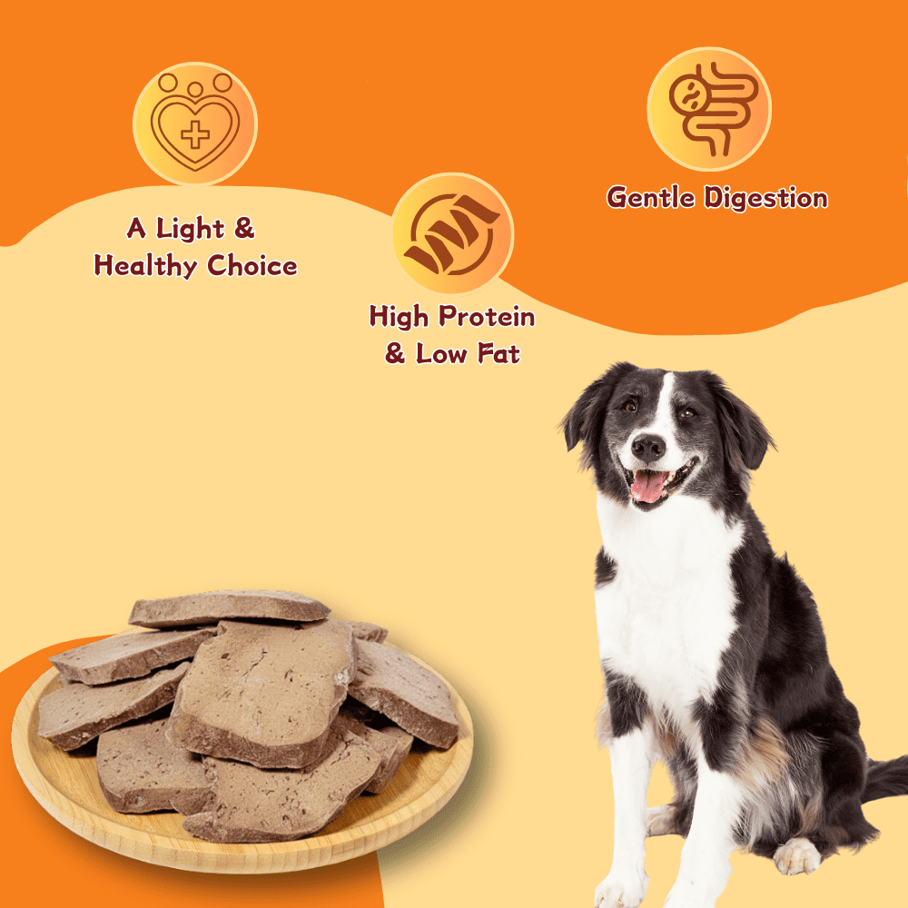 Tender Touch Freeze-Dried Beef Liver Dog Treats, Nutrient-Rich and High-Protein Single Ingredient Snack for All Breeds, All-Natural,14.11 Ounce