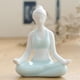 thumbnail image 1 of Exquisita estatua de decoración de yoga pa pa , oficina, estantería, soporte de TV, decoración, cerámica, yoga, pose, escultura, perfecl estatua de escultura de escritorio, 1 of 8