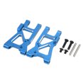 thumbnail image 2 of 1 par de piezas de repuesto de coche RC de brazo de suspensión trasera de aleación de aluminio para Traxxas 4 Tec 2,0 3,0 C8 1/10 Onroad Car azul, 2 of 10