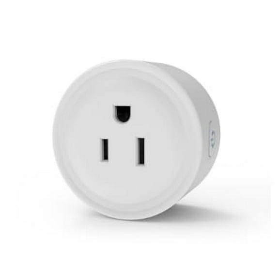 16A Smart Plug Wi-Fi Mini, Compatible with Alexa & Google Home, Timer 2.4G Wi-Fi Only,Remote Control with Timing Function, Timing and scheduling,Works with Your Wi-Fi Router – no hub Required.
