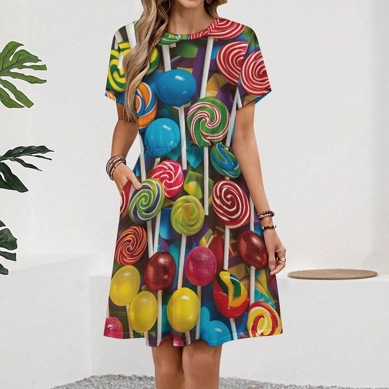 strapless open back dress Girls Rainbow Princess Dress main image 1