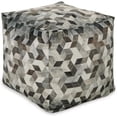 thumbnail image 2 of Casual Wool Pouf, 2 of 4
