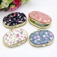 thumbnail image 3 of 2PCS Compact Mirror Vintage Floral Double-side Mini Makeup Mirror Pocket Mirror, 3 of 6