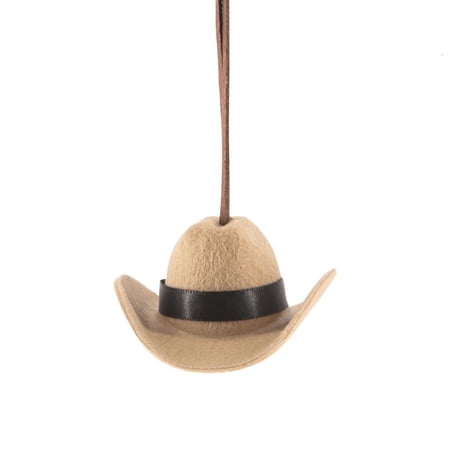 Giaone Vintage Rural-Themed Hat Car Charm Delicate Car Interior Suspension Decor Rural-Inspired Hanging Pendant Fits Most Vehicles Auto Interior Accessory