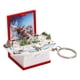 thumbnail image 2 of XWSHYW Adornos Colgantes Mini Llavero En Forma de Libro Plegable Navideño con Colgante Navideño, 2 of 5