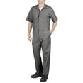 thumbnail image 2 of Dickies Mens and Big Mens Short Sleeve Deluxe Poplin Coveralls, 2 of 4
