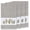 Grey, variant on Authentic Hotel and Spa Turkish Cotton Cactus Embroidered Cream Bath Towel