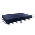 thumbnail image 5 of Petmaker Memory Foam Dog Bed, Navy, Medium, 5 of 7