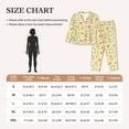 thumbnail image 4 of Wukai Frog Bee Print Women's Pajama Set,PJ Set,Lounge Sets For Women Soft Long Sleeve Sleepwear Comfort and Style-XX-Large, 4 of 7