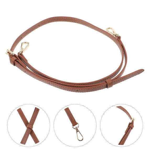 LOLIPPYY Adjustable Length Strap for Bag Shoulder Strap Light Brown 1Pack