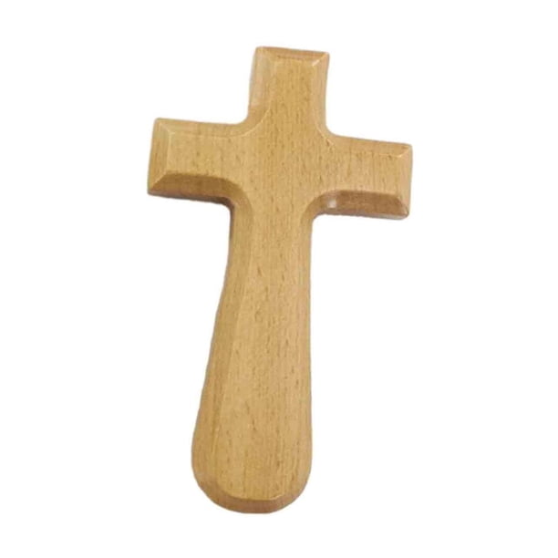 Adorno de Jesús, Cruz de madera, Decoración, Escultura, Escudo, Cruz, Cruz decorativa Amarillo claro