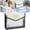 BK1, variant on waterproof folder for documents,plastic expanding file folder,travel document folder, File Folder Organizer Holder, Large Capacity,Fit Letter/A4 Size(Black),A