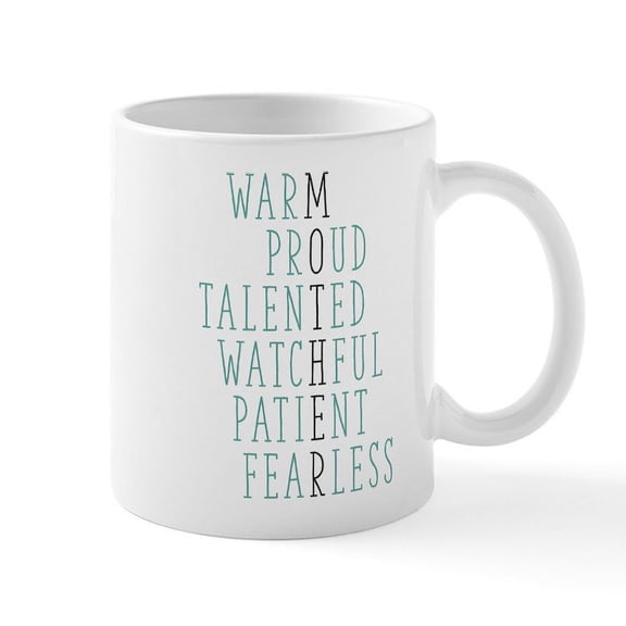 CafePress - Mother Crosswords Mug - 11 oz Ceramic Mug - Novelty Coffee Tea Cup