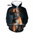 thumbnail image 5 of Sudadera con capucha con estampado 3D de animales y boxeador para hombre, ropa de calle informal con estampado de perro, talla grande, última moda, 5 of 5