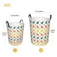 thumbnail image 5 of Daiia Colorful Squirrel Round Laundry Basket with Handles Thickened Waterproof Circular hamper,Dirty Clothes Storage Basket for Bedroom,Bathroom,College Dorm-Small, 5 of 8