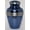 Rainbow Blue Gold, variant on Cremation Urn for Adult Human Ashes – Avlon Design Rainbow Blue Gold Metal Memorial Urn, Secure Lid, 10 x 7 Inch