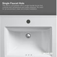 thumbnail image 3 of Kohler K-2337-1 Memoirs Stately 17" Drop In Bathroom Sink - Grey, 3 of 4