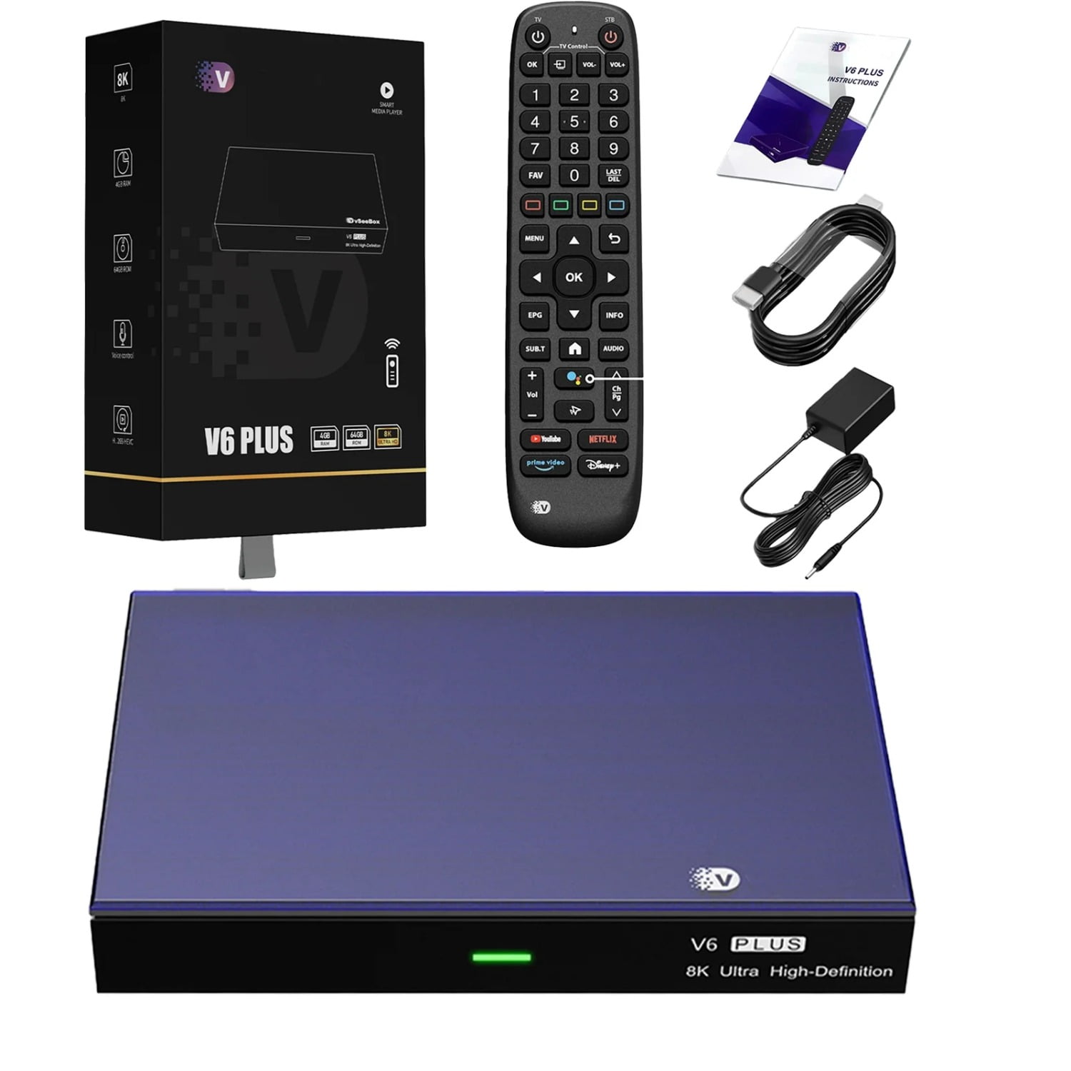 2026 V 6 PLUS New VC6Plus Version Home Theater Systerms with Voice Control