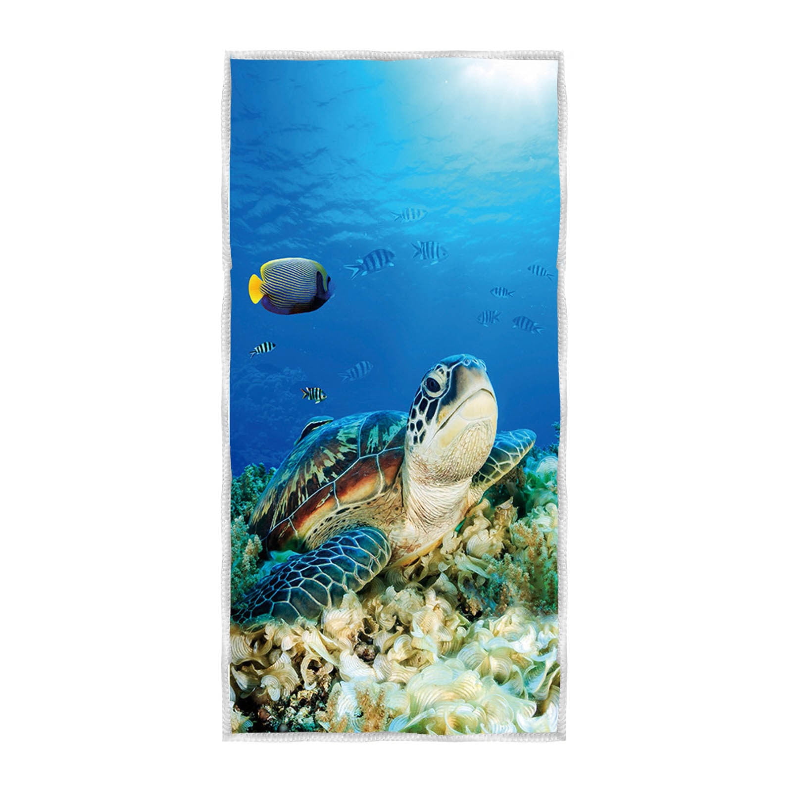Microfiber Oversized Lightweight Beach Towel, 30" x 60" Extra Large Thin Sand Free Towels, Travel Swim Pool Yoga Gym Camping, for Adults Women Men Beach Accessories Vacation Gift