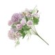 thumbnail image 3 of Decoración floral para el hogar Ramo de flores de rosas artificiales Boda Ramo de flores falsas de tela de seda nupcial, Morado claro Eigraketly HA6621-01B, 3 of 6
