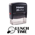 thumbnail image 1 of Printtoo LUNCH TIME Self Inking Rubber Stamp Office Stationary Custom Stamp-Black, 1 of 1