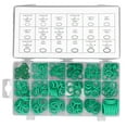 thumbnail image 3 of Junta tórica de goma, 270 piezas Kit de sellado de junta tórica verde con junta tórica Surtido de juntas tóricas Eleve su experiencia, 3 of 14