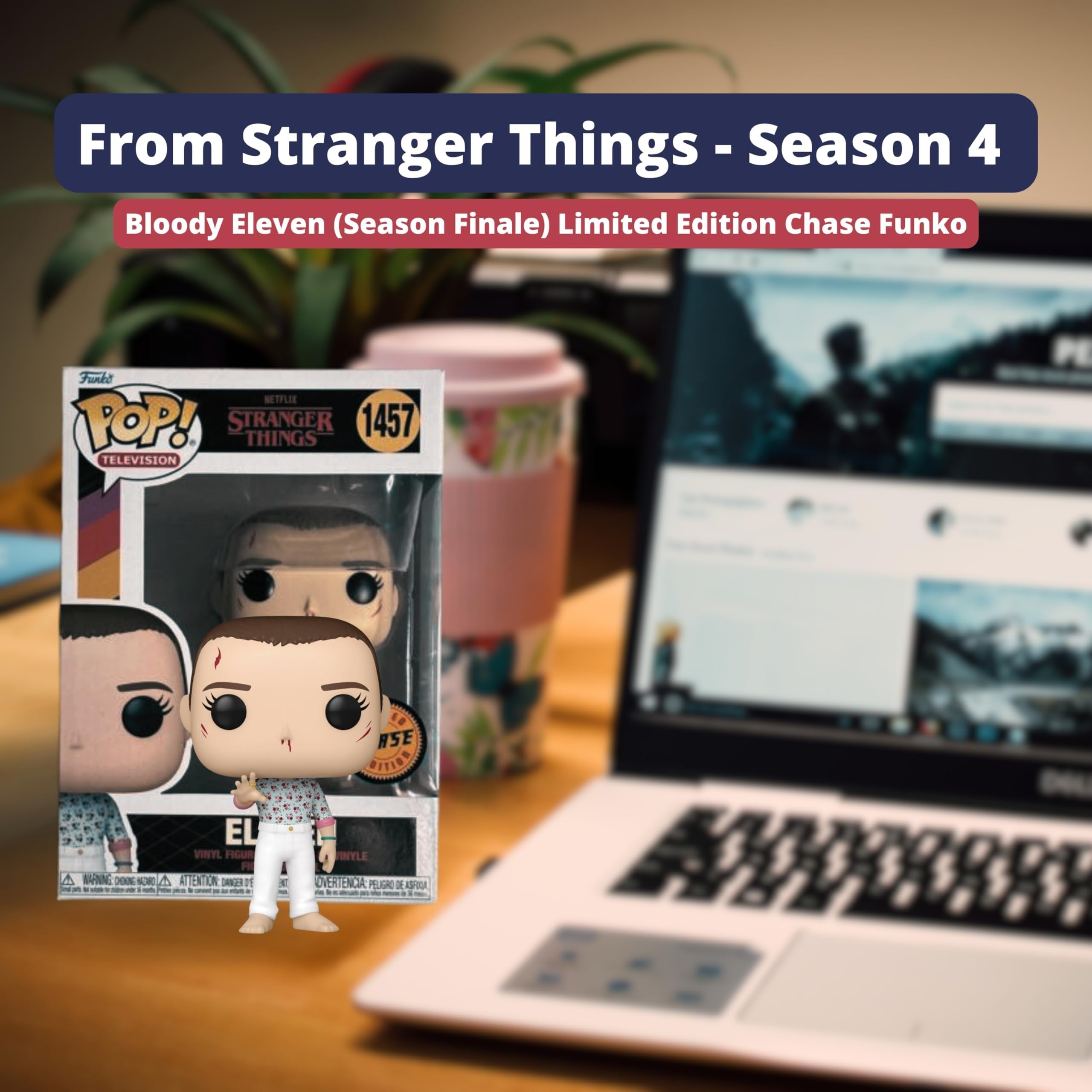 Funko Pop! Stranger Things: Bloody Eleven 1457 - Chase Limited
