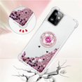 thumbnail image 5 of Quicksand Case for Motorola Moto G Power 5G (2023) for Women Girls, Glitter Sparkle Flowing Clear Soft TPU Liquid Cover with Bling Diamond Kickstand for Moto G Power 5G (2023) -Rose Gold, 5 of 14