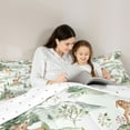 thumbnail image 5 of Castle Fairy Cartoon Jungle Deer Queen Comforter Set,Animal Hunting Bedding Comforter Set, 5 of 8