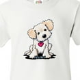 thumbnail image 4 of Inktastic Cream Doodle Pup Youth T-Shirt, 4 of 5