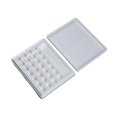thumbnail image 2 of Tachiuwa Watercolor Paint Palette 28 Wells Imitation Porcelain Color Mixing Tray Rectangle for Professionals Gouache Artist Watercolor With Lid, 2 of 9