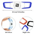 thumbnail image 3 of 3Pcs Long Tennis Racket Shock Absorber Shockproof Damper Replacement Reduce Racquet Accessories-Black, 3 of 5