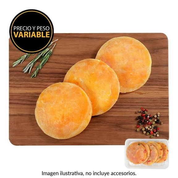 Medallón de pollo por charola 6 piezas