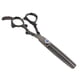 thumbnail image 3 of Tijeras de Peluquería Yuyangstore Tijeras de adelgazamiento de cabello acero Inoxidable negro, 3 of 8