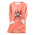 thumbnail image 2 of DPTALR Chandail d'Hiver Décontracté en Peluche à Manches Longues Col Rond pour Femmes, 2 of 4